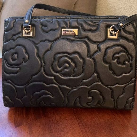 ♠️⭐RARE NWT Kate Spade ♠️ Floral Sedgwick Purse With Dustbag Quilted - Picture 2 of 13
